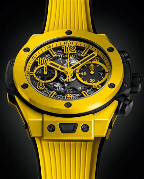 hublot big bang unico yellow|Hublot unico price.